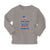 Baby Clothes Our Land Is Free Because My Mommy Is Brave Country Flag and Star - Cute Rascals