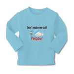 Baby Clothes Don'T Make Me Call Peepaw! Baby Sleeping with Niple and Mobile - Cute Rascals