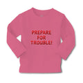 Baby Clothes Prepare for Trouble! Boy & Girl Clothes Cotton