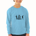 Baby Clothes Eat. Sleep. Dance. Repeat. Girls Dancing Silhouette Cotton