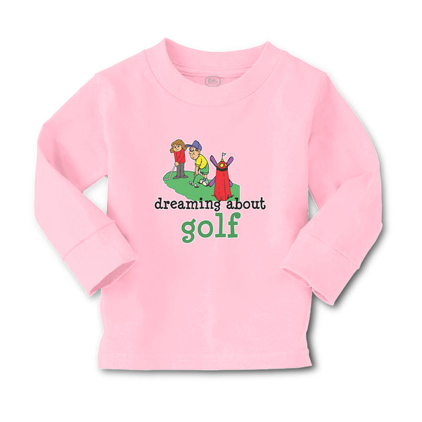 Baby Clothes Dreaming About Golf Friends Together Playing Golf on Golf Course - Cute Rascals