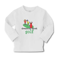 Baby Clothes Dreaming About Golf Friends Together Playing Golf on Golf Course - Cute Rascals