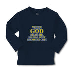Baby Clothes When God Made Me, He Was Just Showing Off! Boy & Girl Clothes - Cute Rascals