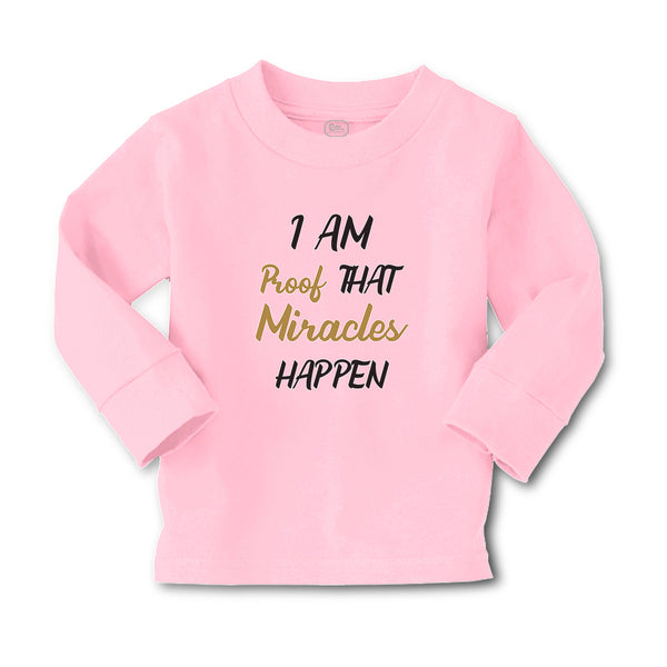 Baby Clothes I Am Proof That Miracles Happen Boy & Girl Clothes Cotton - Cute Rascals