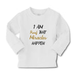 Baby Clothes I Am Proof That Miracles Happen Boy & Girl Clothes Cotton - Cute Rascals