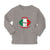 Baby Clothes Kiss Me I'M Italian Italy Flag Countries Boy & Girl Clothes Cotton - Cute Rascals