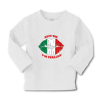 Baby Clothes Kiss Me I'M Italian Italy Flag Countries Boy & Girl Clothes Cotton - Cute Rascals