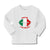 Baby Clothes Kiss Me I'M Italian Italy Flag Countries Boy & Girl Clothes Cotton - Cute Rascals