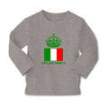 Baby Clothes Italian Prince Crown Countries Boy & Girl Clothes Cotton