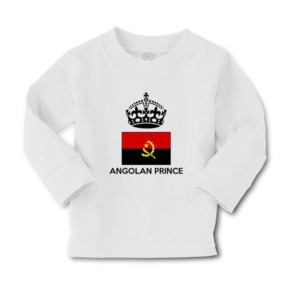 Baby Clothes Angolan Prince Crown Countries Boy & Girl Clothes Cotton - Cute Rascals
