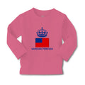 Baby Clothes Samoan Princess Crown Countries Boy & Girl Clothes Cotton