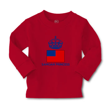 Baby Clothes Samoan Princess Crown Countries Boy & Girl Clothes Cotton