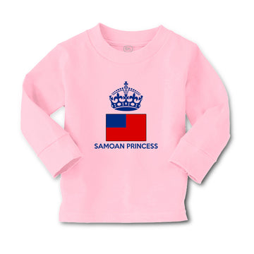 Baby Clothes Samoan Princess Crown Countries Boy & Girl Clothes Cotton