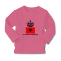 Baby Clothes Albanian Princess Crown Countries Boy & Girl Clothes Cotton