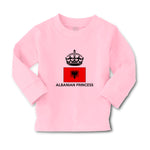 Baby Clothes Albanian Princess Crown Countries Boy & Girl Clothes Cotton - Cute Rascals