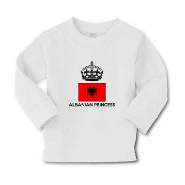 Baby Clothes Albanian Princess Crown Countries Boy & Girl Clothes Cotton