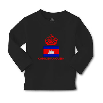 Baby Clothes Cambodian Queen Crown Countries Boy & Girl Clothes Cotton