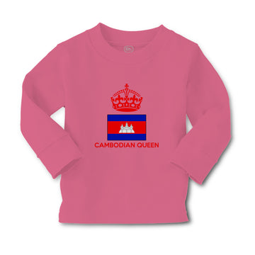 Baby Clothes Cambodian Queen Crown Countries Boy & Girl Clothes Cotton