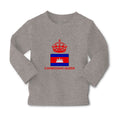 Baby Clothes Cambodian Queen Crown Countries Boy & Girl Clothes Cotton