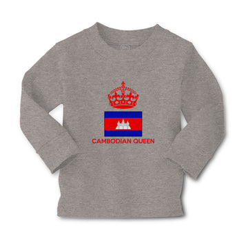 Baby Clothes Cambodian Queen Crown Countries Boy & Girl Clothes Cotton
