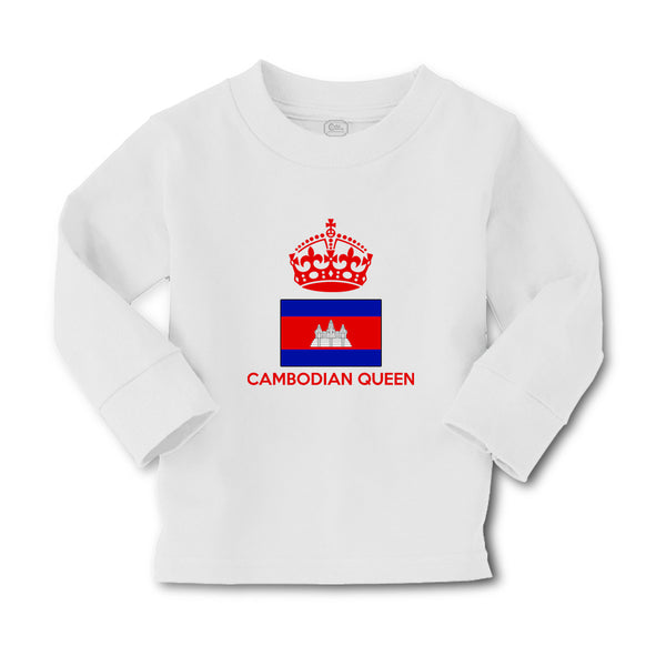 Baby Clothes Cambodian Queen Crown Countries Boy & Girl Clothes Cotton - Cute Rascals