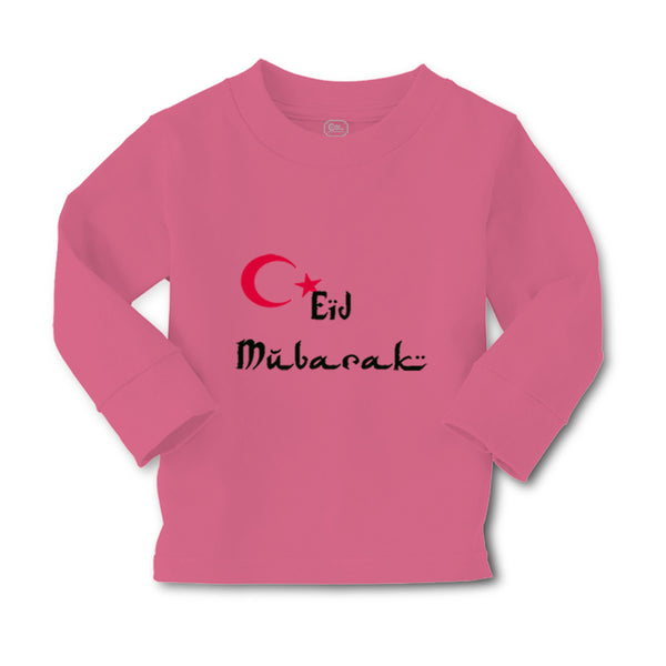 Baby Clothes Eid Mubarak Blessed with Turkish Flag Arabic Boy & Girl Clothes - Cute Rascals