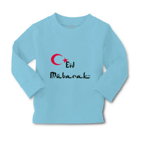 Baby Clothes Eid Mubarak Blessed with Turkish Flag Arabic Boy & Girl Clothes - Cute Rascals