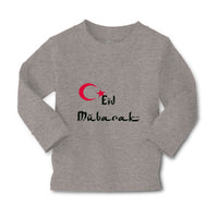 Baby Clothes Eid Mubarak Blessed with Turkish Flag Arabic Boy & Girl Clothes - Cute Rascals