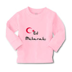 Baby Clothes Eid Mubarak Blessed with Turkish Flag Arabic Boy & Girl Clothes - Cute Rascals