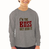 Baby Clothes I'M The Boss Get over It Funny Humor Boy & Girl Clothes Cotton - Cute Rascals