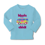 Baby Clothes Minibus Dark Pink Hippie Chick Funny Humor Boy & Girl Clothes - Cute Rascals