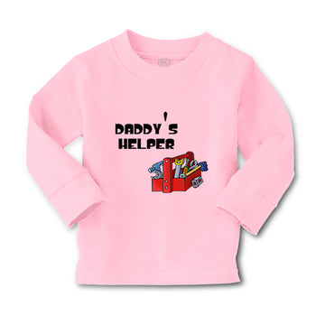 Baby Clothes Picture Tools' Box Black Daddy's Helper Dad Father's Day Cotton