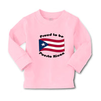 Baby Clothes Proud to Be Puerto Rican Boy & Girl Clothes Cotton - Cute Rascals