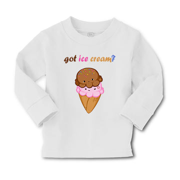 Baby Clothes Got Ice Cream Funny Humor Boy & Girl Clothes Cotton