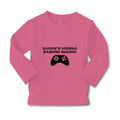 Baby Clothes Daddy's Little Gaming Buddy! Gamer Dad Father's Day Cotton