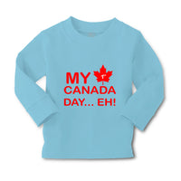 Baby Clothes My First Canada Day Eh! Boy & Girl Clothes Cotton - Cute Rascals