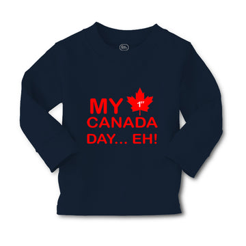 Baby Clothes My First Canada Day Eh! Boy & Girl Clothes Cotton