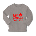 Baby Clothes My First Canada Day Eh! Boy & Girl Clothes Cotton