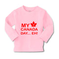 Baby Clothes My First Canada Day Eh! Boy & Girl Clothes Cotton