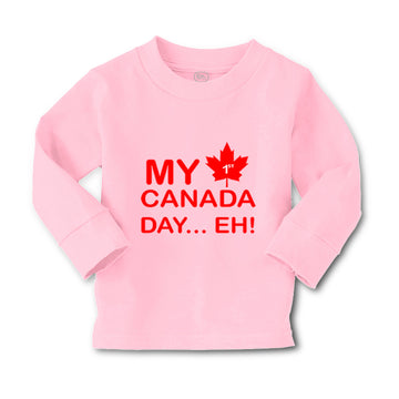 Baby Clothes My First Canada Day Eh! Boy & Girl Clothes Cotton