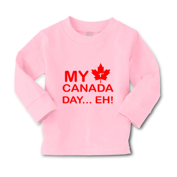 Baby Clothes My First Canada Day Eh! Boy & Girl Clothes Cotton - Cute Rascals