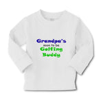 Baby Clothes Grandpa's Soon Golfing Buddy Golf Grandpa Grandfather Cotton - Cute Rascals