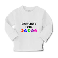 Baby Clothes Grandpa's Little Angel Grandpa Grandfather Boy & Girl Clothes - Cute Rascals