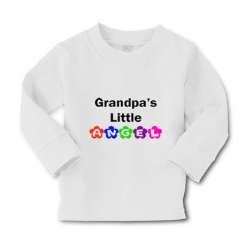 Baby Clothes Grandpa's Little Angel Grandpa Grandfather Boy & Girl Clothes
