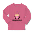 Baby Clothes I Pooped Today Style A Funny Humor Boy & Girl Clothes Cotton