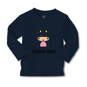 Baby Clothes I Pooped Today Style A Funny Humor Boy & Girl Clothes Cotton