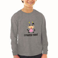 Baby Clothes I Pooped Today Style A Funny Humor Boy & Girl Clothes Cotton - Cute Rascals