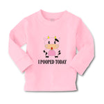 Baby Clothes I Pooped Today Style A Funny Humor Boy & Girl Clothes Cotton - Cute Rascals