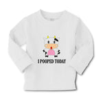 Baby Clothes I Pooped Today Style A Funny Humor Boy & Girl Clothes Cotton - Cute Rascals