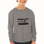 Baby Clothes That's It I'M Calling Grandma Style B Grandmother Grandma Cotton - Cute Rascals